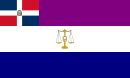 Vlag van die Hooggeregshof van die Dominikaanse Republiek