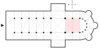 <span class="mw-page-title-main">Chancel</span> Area around the altar of a Christian church