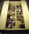 Image 18A funerary model of a bakery and brewery, from the Eleventh dynasty of Egypt, c. 2009–1998 BCE (from History of beer)