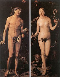 Adam und Eva,1507, Uffizien