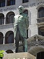 Statue de Jan Hendrik Hofmeyr sur Church square, réalisée par Anton van Wouw, Le Cap