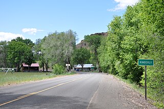 <span class="mw-page-title-main">Kimberly, Oregon</span> Unincorporated community in central Oregon