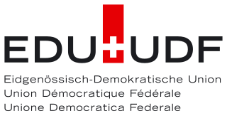 <span class="mw-page-title-main">Federal Democratic Union of Switzerland</span> Political party in Switzerland