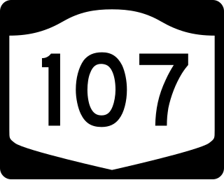 <span class="mw-page-title-main">New York State Route 107</span> Highway on Long Island, New York