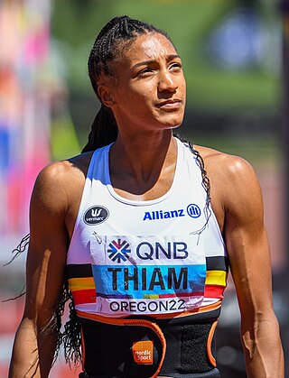 <span class="mw-page-title-main">Nafissatou Thiam</span> Belgian athlete (born 1994)