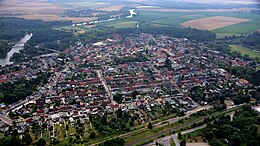 Nienburg (Saale) – Veduta