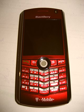 <span class="mw-page-title-main">BlackBerry Pearl</span> Series of smartphones developed by Research In Motion