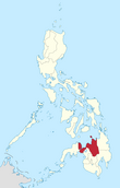 Map of the Philippines highlighting Northern Mindanao