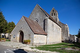 L'église Saint-Gervais-et-Saint-Protais.