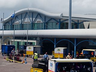 <span class="mw-page-title-main">Providenciales International Airport</span> International airport serving on Providenciales, Turks and Caicos Islands