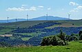 Éoliennes sur le Puy de Matonière