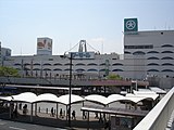 シーモール、駅前バスターミナル