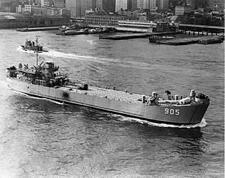 USS <i>Madera County</i> American tank landing ship