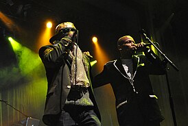 Кул Кит и Сид Ги на концерте Ultramagnetic MCs в 2011 году