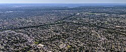 Valley Stream and the surrounding areas, as seen from the air.