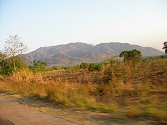 View of Zomba plateau from north.JPG