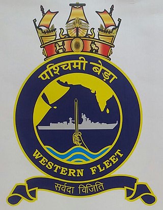 <span class="mw-page-title-main">Western Fleet (India)</span> Naval fleet of the Indian Navy