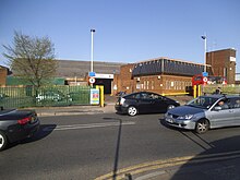 Willesden bus garage as seen from Pound Lane, April 2015 Willesden Bus Garage on Pound Lane - geograph.org.uk - 4430333.jpg