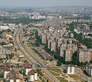 <span class="mw-page-title-main">Yuri Gagarin Street, Belgrade</span> Street in Belgrade, Serbia