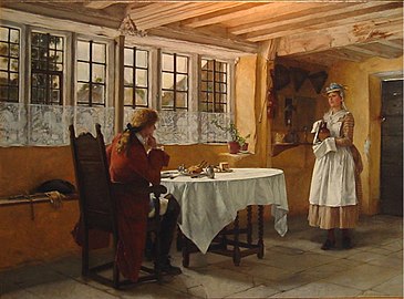 At the Inn, 1884