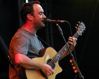 <span class="mw-page-title-main">Dave Matthews</span> American singer-songwriter and musician (born 1967)