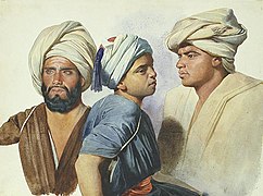 Trois Fellahs, 1835년