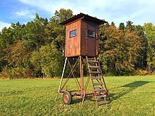 Mobile hunting blind Mobile hunting blind.jpg