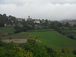 Skyline of Moransengo