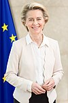 Portrait officiel d'Ursula von der Leyen en 2020.