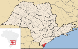 Location in São Paulo