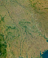 Image 9A satellite view of Moldova, 2003