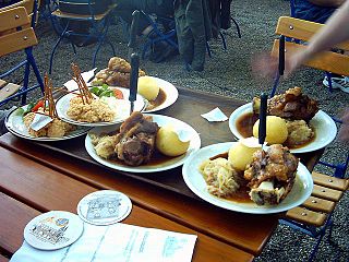 <span class="mw-page-title-main">Bavarian cuisine</span> Style of cooking from Bavaria, Germany