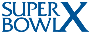 <span class="mw-page-title-main">Super Bowl X</span> 1976 Edition of the Super Bowl