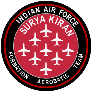 <span class="mw-page-title-main">Surya Kiran</span> Indian Air Force aerobatic demonstration unit