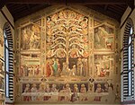 Taddeo Gaddi, Arbor vitae (c. 1330–40 or –60), refectory