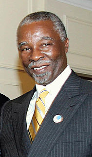 Thabo Mbeki South African politician, President of South Africa