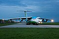 Nákladní Iljušin Il-76 Uzbekistan Airways