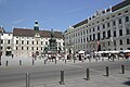 Hofburg - fyrrverandi háborgin hjá keisaranum - er í dag embætishús hjá forsetanum í Eysturríki.