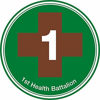 <span class="mw-page-title-main">1st Health Battalion (Australia)</span> Battalion of the Australian Army