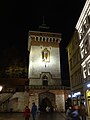 St. Florian's gate at night