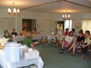 <span class="mw-page-title-main">Bridal shower</span> Party where a bride-to-be is given gifts