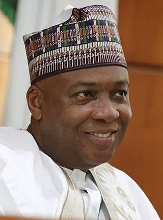 <span class="mw-page-title-main">Bukola Saraki</span> Nigerian politician (born 1952)