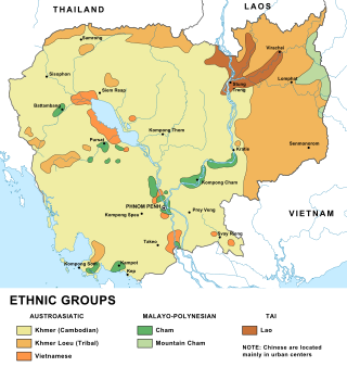 <span class="mw-page-title-main">Ethnic groups in Cambodia</span>