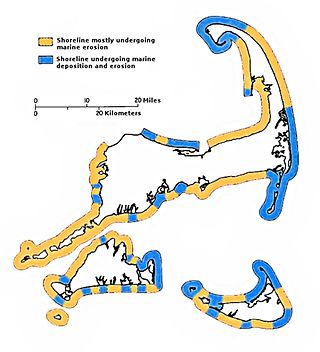 <span class="mw-page-title-main">Deposition (geology)</span> Geological process in which sediments, soil and rocks are added to a landform or landmass