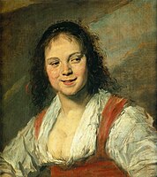 Frans Hals Gypsy Girl, 1628–30, oil on wood, 58 x 52 cm., Musée du Louvre, Paris