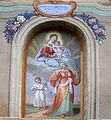 Fresco Santa Quirico i Julitta, Giovanni Piccina (1823), Vercelli (Italië)