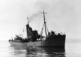 <span class="mw-page-title-main">Danlayer</span> Ship for marking areas swept for mines