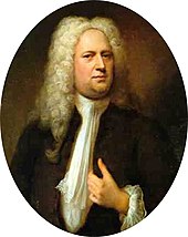 Portrait de G. F. Haendel (1733)