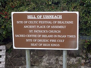 <span class="mw-page-title-main">Hill of Uisneach</span> Hill in County Westmeath, Ireland