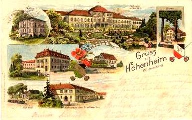 Schloss Hohenheim 1899